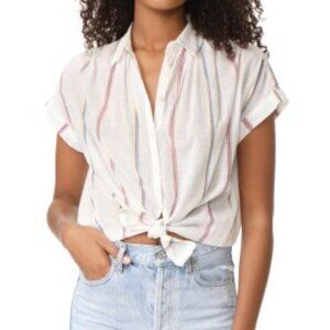 Madewell Central Shirt in Schulner Stripe XS